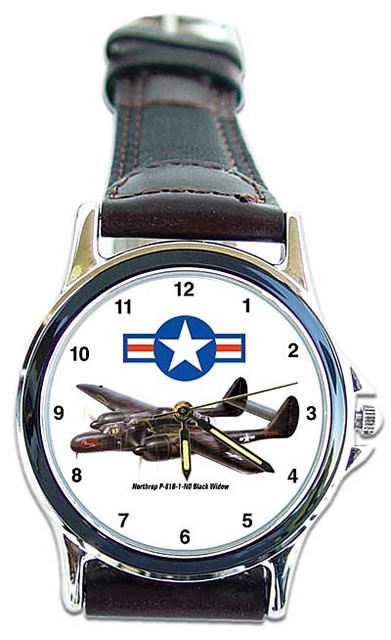 P-61 Black Widow Wrist Watch